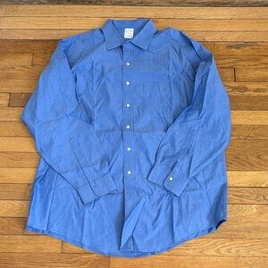 Brooks Brothers Blue Long-Sleeve Dress Shirt - Men